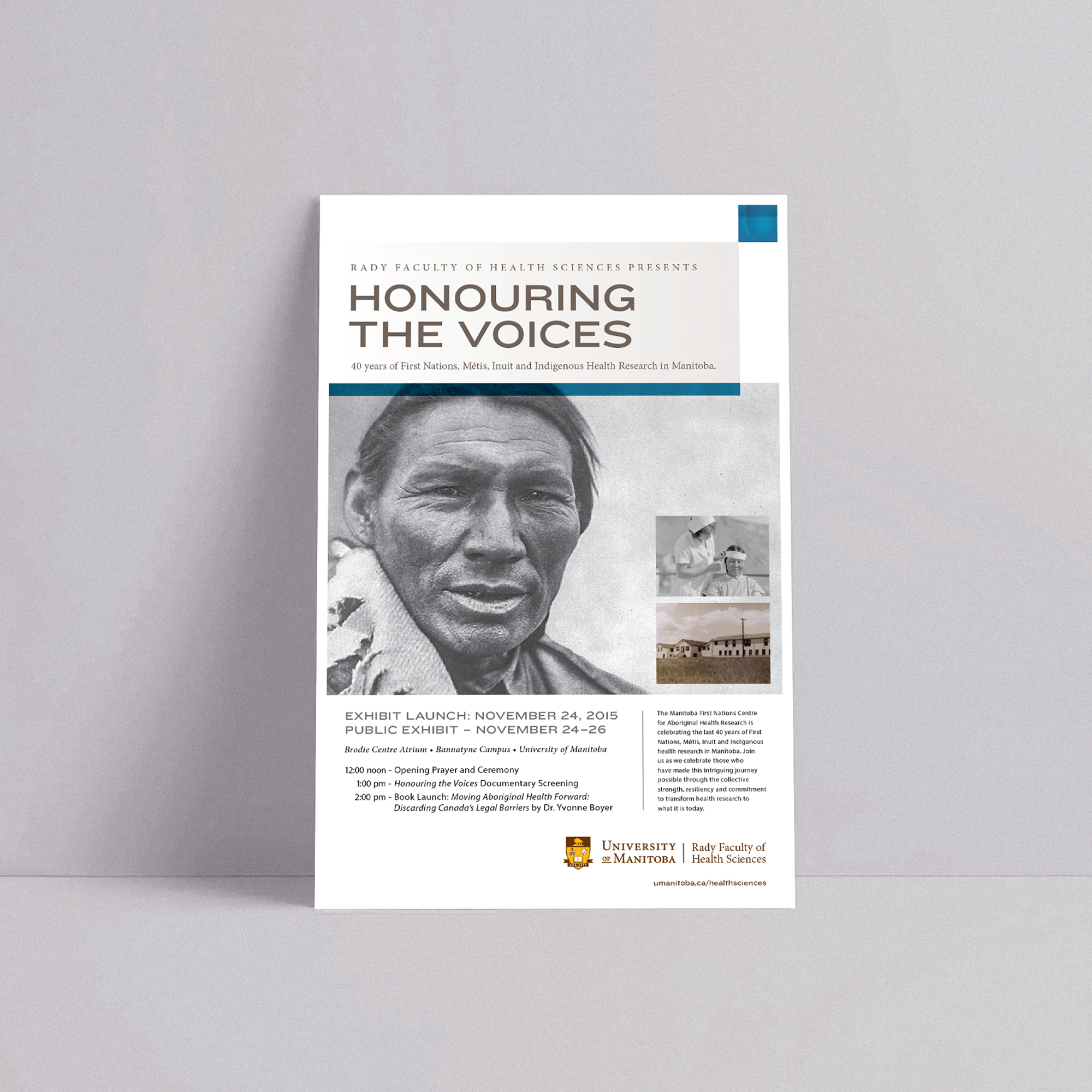 University of Manitoba Rady Faculty of Health Sciences – Visual Identity