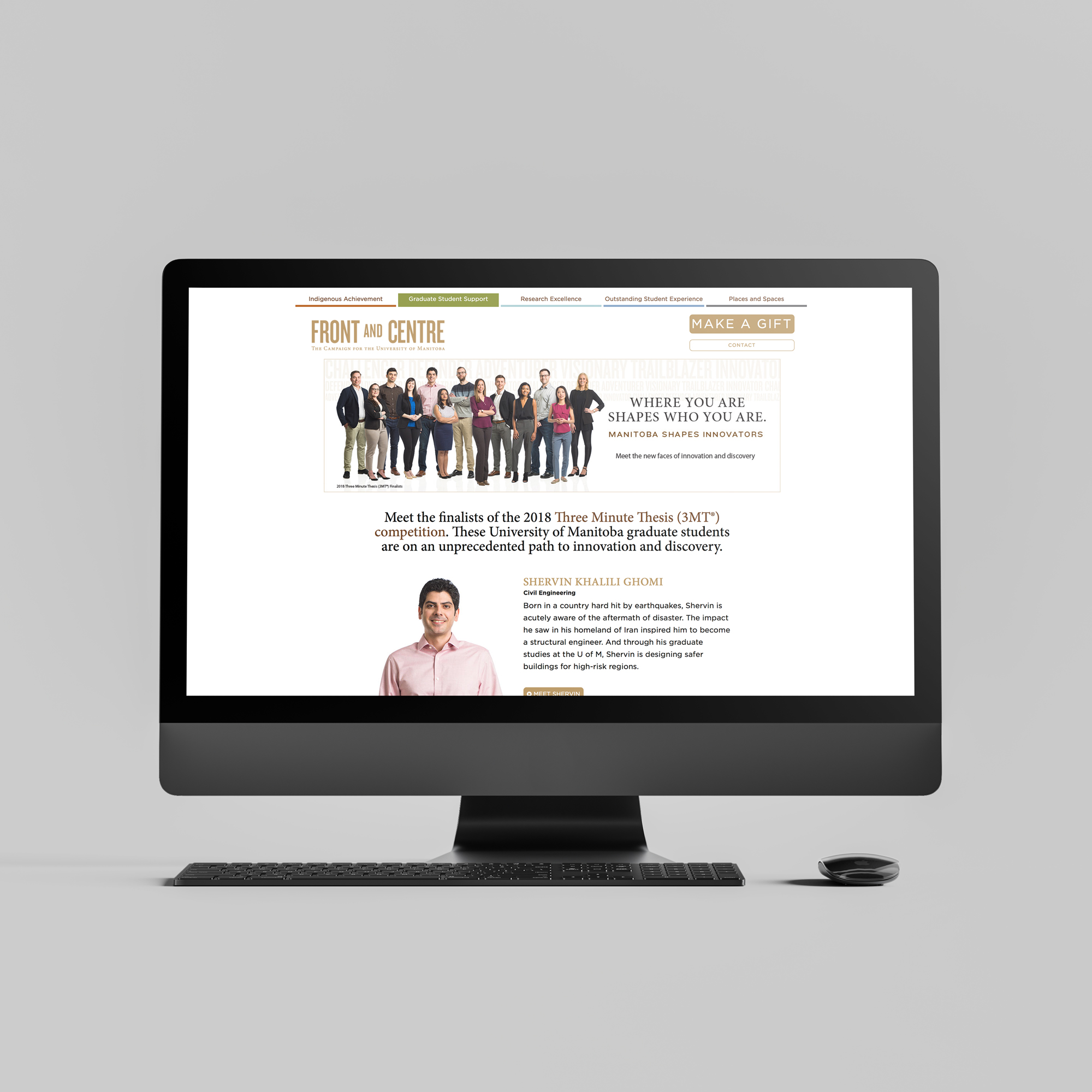 University of Manitoba: 3MT campaign