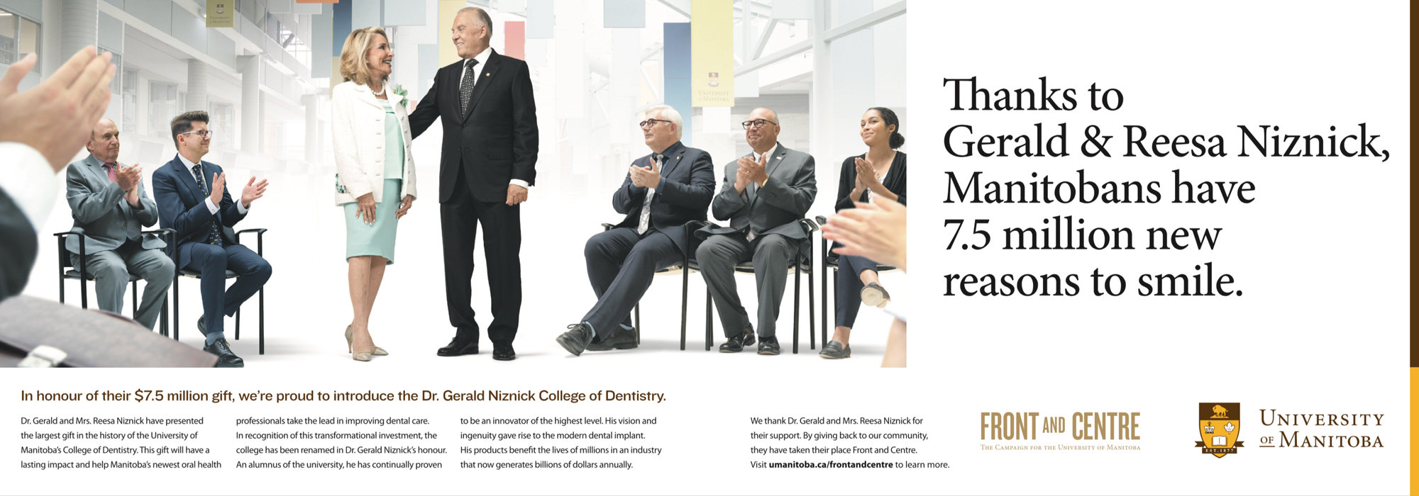 University of Manitoba: Donor Recognition Campaign