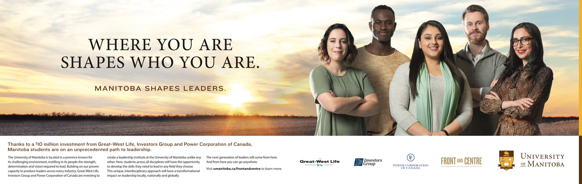 University of Manitoba: Donor Recognition Campaign