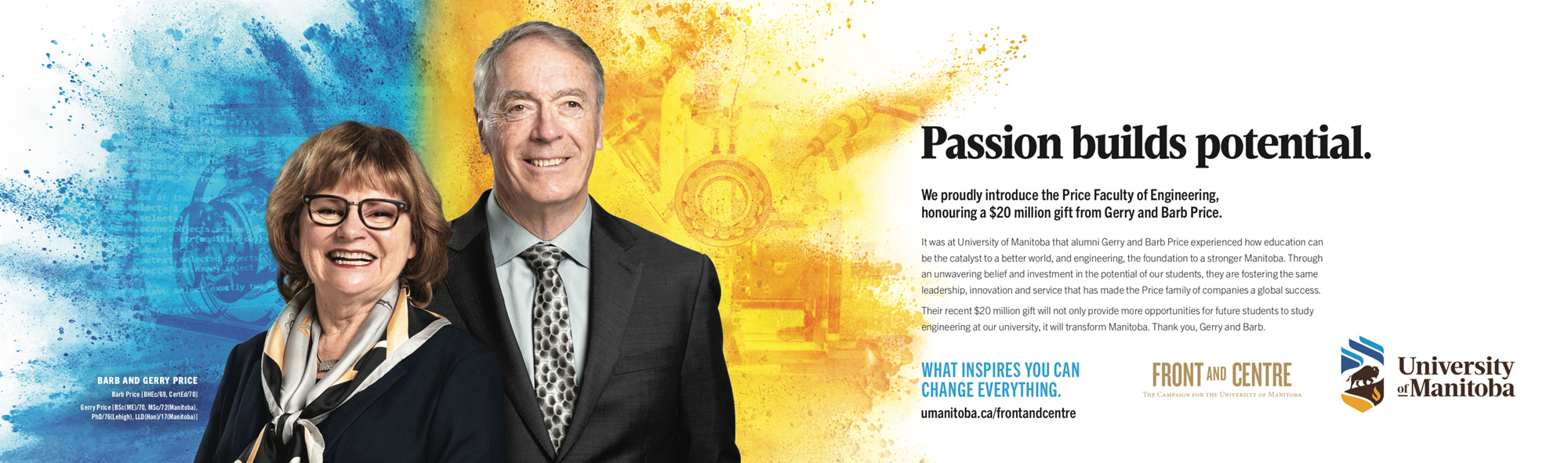 University of Manitoba: Donor Recognition Campaign
