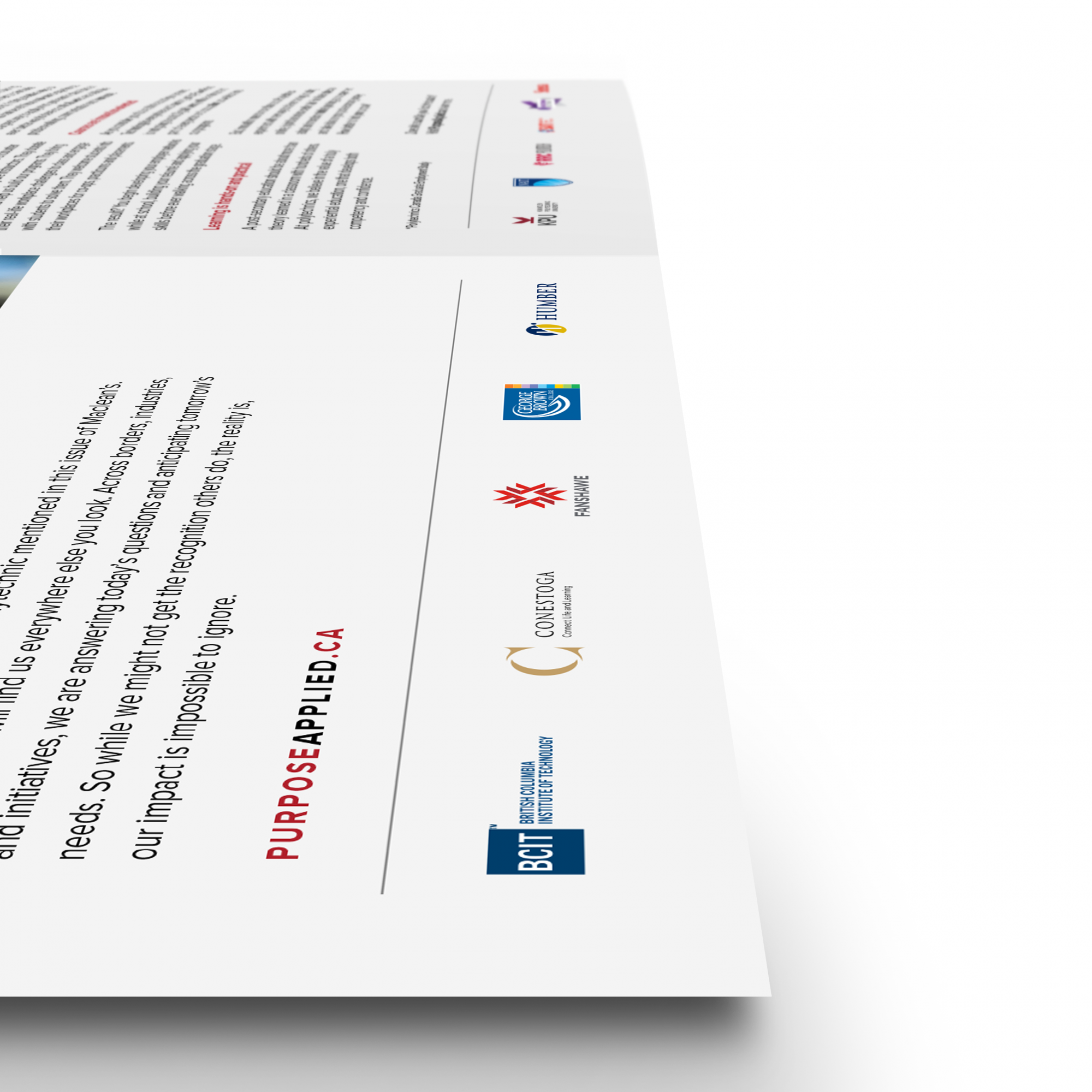 Polytechnics Canada – Purpose Applied